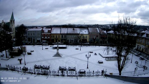 Brzeski rynek w oku kamery