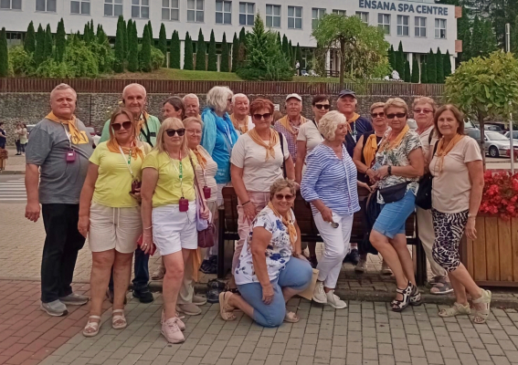 Studenci UTW w Sovacie