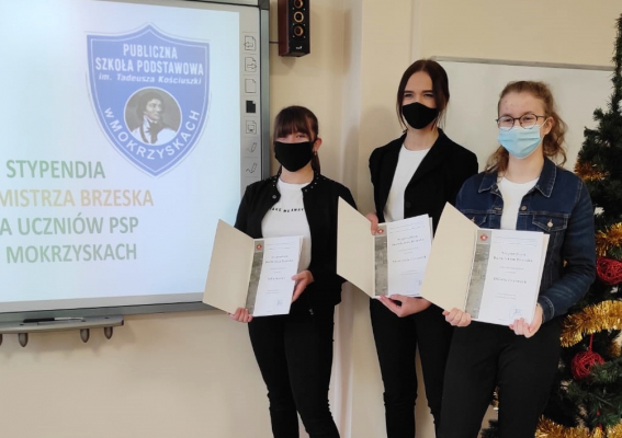 Stypendystki z Mokrzysk