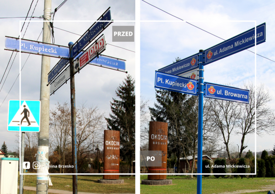 Nowe znaki i tablice