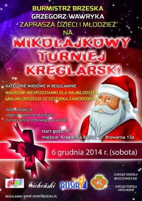 Mikołajkowy Turniej Kręglarski