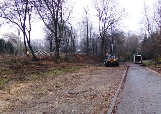 Ziemne prace przy Nowej