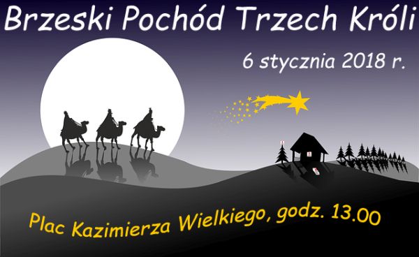 Zaproszenie na pochód Trzech Króli