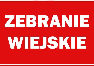 Terminy zebrań sołeckich