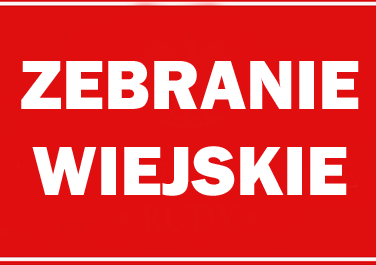 Zebranie mieszkańców w Okocimiu