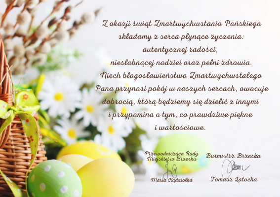 Życzenia Wielkanocne 2021