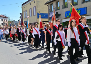 Uroczystości majowe w Brzesku
