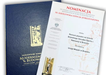 Modernizacja basenu doceniona przez ekspertów