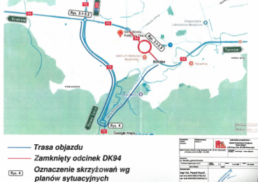Uwaga! Zmiana organizacji ruchu w okolicy szpitala