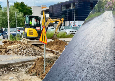 Gibałówka i Powstańców Warszawy w remoncie