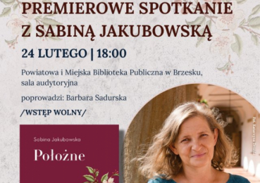 Spotkanie z Sabiną Jakubowską