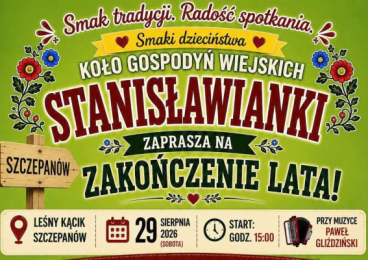 Pożegnania lata w Szczepanowie z KGW Stanisławianki