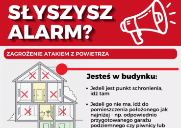 Jak reagować na alerty RCB i sygnały alarmowe w przypadku zagrożenia z powietrza