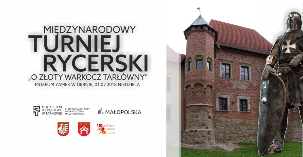 Turniej rycerski na zamku w Dębnie