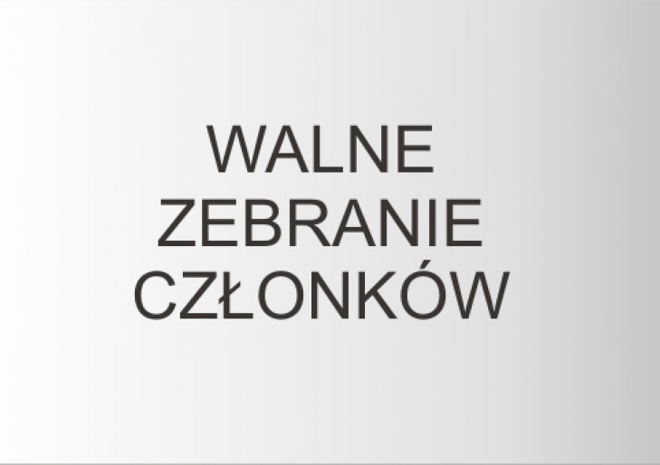 Zaproszenie na Walne Zebranie Członków Stowarzyszenia "Kwartet na Przedgórzu"