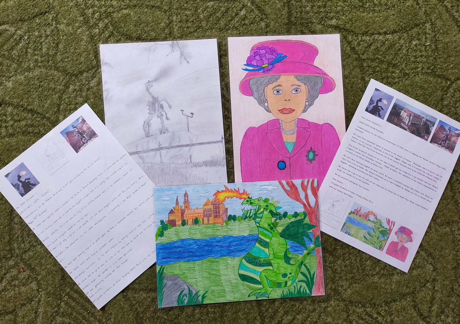 Z życzeniami dla Królowej Elżbiety I. Projekt językowy The Queen’s Platinum Jubilee 2022