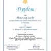 Mateusz dyplom